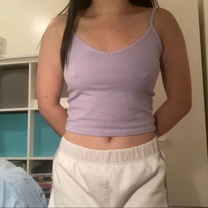 brandy melville purple lorene tank